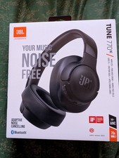 JBL Tune 770NC Wireless Bluetooth Active Noise-Cancelling Headphones Black
