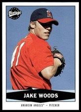 2004 Upper Deck Vintage #497 Jake Woods RC Anaheim Angels NM+
