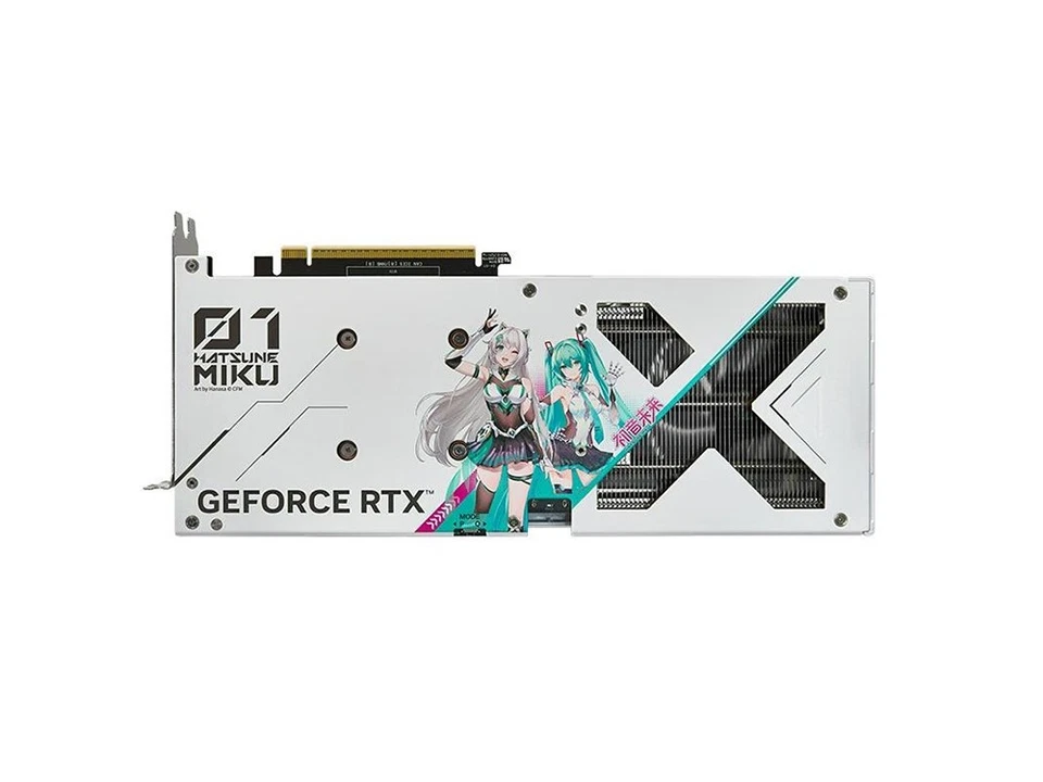 ASUS TUF TX-RTX 5060 TI O8G Graphics Card Hatsune Miku Edition Gaming 2K - Image 3 of 4