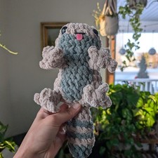Gecko Lizard Handmade Amigurumi Crochet Stuffie