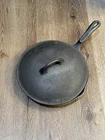 Wagner's 1891 Original 10 1/2" Cast Iron Skillet Vintage Cookware with Lid