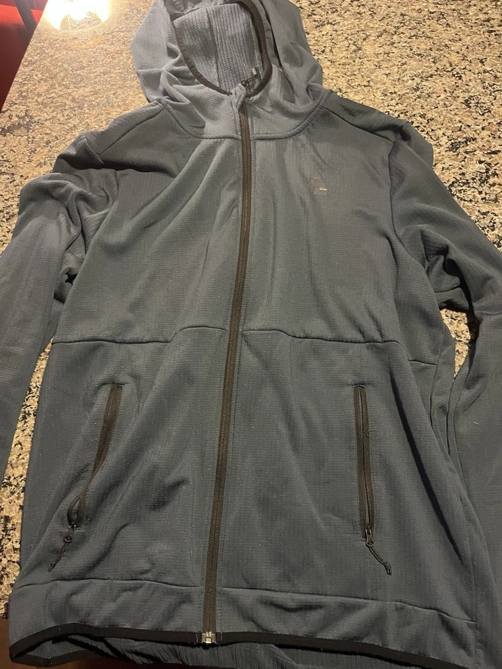 Men’s Gerry 2XL Navy Hooded Full Zip Jacket. Preowned Good Condition. - Image 3 of 4