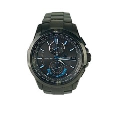 CASIO Oceanus OCWT2500B1AJF Black Dial Titanium Men's Watch Used