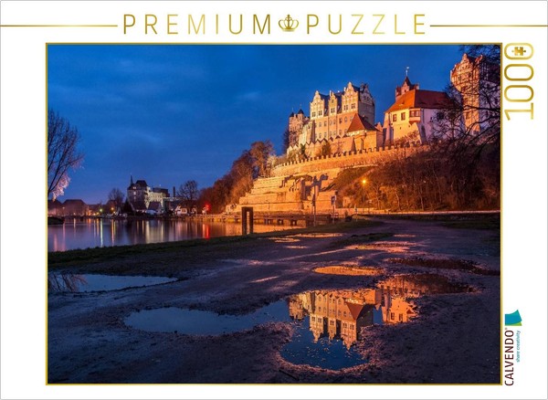 Calvendo Puzzle Bernburg Castle | 1000 Pieces, Finished Size 25.2 × 18.9 In (64-image