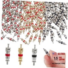 HANDMAKER 600Pcs Tyre Tire Valve Cores Valve Stem Core Part Replacement
