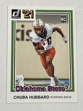 2021 Chronicles Draft Football Pink #46 - Chuba Hubbard RC - Oklahoma State