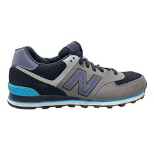 Men's New Balance Grey Black Teal ML574GBB - 10