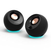 Creative Pebble Pro (Schwarz) USB-C Pc-Lautsprecher Mit Bluetooth 5.3 Schwarz