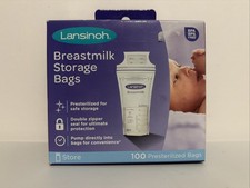 Lansinoh Breastmilk Breast Pump Storage Bag - 20470 - 100 count