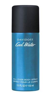 Davidoff Cool Water for Men 5.0 oz Deodorizing All Over Body Spray