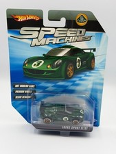 Hot Wheels Speed Machines Lotus Sport Elise, Green, 1:64, NIB