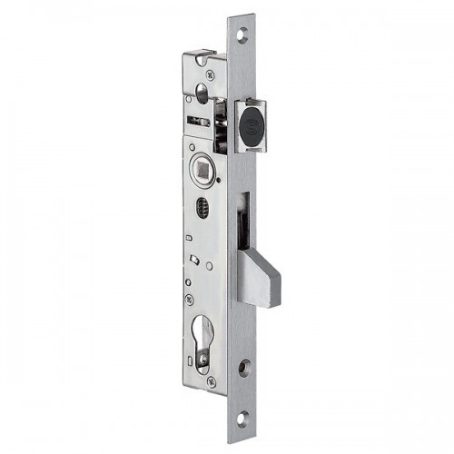 Serrure à larder à pêne basculant ASSA ABLOY 2360 avec axe de 30 mm pour porte métallique
