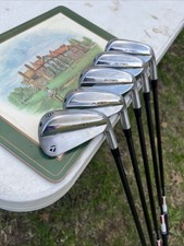 Taylor Made P790 Forged Iron Set 6-PW KBS MAX 65 Regular Flex New Grips