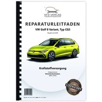 VW Golf 8 Typ CG5 Ab 2020 Kraftstoffversorgung Erdgasmotoren Reparaturanleitung
