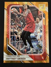 2026 Panini Donruss WNBA Brittney Griner #6 Orange Laser 299/299 Bookend Sun