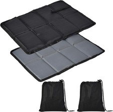 Willingood 2er Pack Outdoor Sitzkissen Faltbar, Tagebare Sitzunterlage