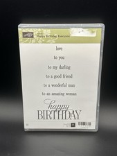 Stampin' Up Happy Birthday, Everyone