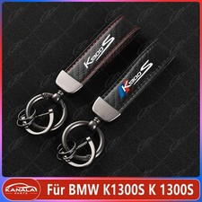 Für BMW K1300S K 1300S Zubehör Schlüsselanhänger aus Leder Schlüsselring Neu