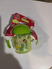 The First Years Cocomelon Weighted Straw Cup - Spill Proof Toddler Straw Cups wi