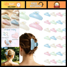 32 Pcs Acrylic Hair Claw Clips for Women - Non-Slip, Strong Hold, Stylish Access