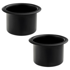2pcs Aluminum Cup Holder Inserts Fits Sofa Recliner Rv Boat Poker T