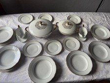 Vintage Porzellan-Service Bavaria/Bareuther Waldsassen ,Diadem'