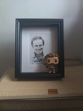 Autographed Framed Funko Pop- Charlton Heston "The planet of the apes" original