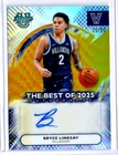 2025-26 BOWMAN U BEST BRYCE LINDSAY GOLD BEST OF 2025 AUTO # 29/50