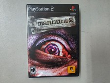 Manhunt 2 (Sony PlayStation 2, 2007) PS2 CIB w/Manual