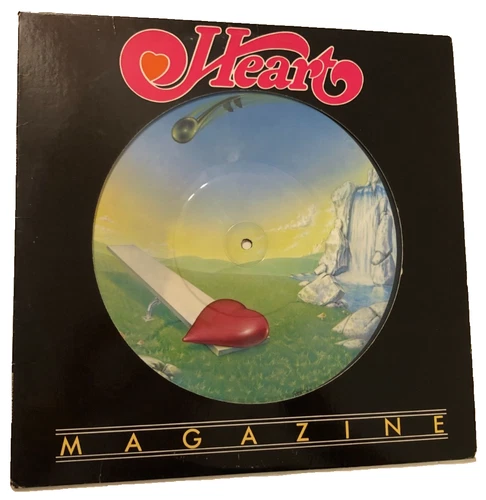 Heart Magazine MRS-1-SP Stereo MUshroom Picture Disc Vintage 1978 LP Vinyl NM