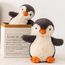 16cm Cute Penguin Plush Toy Small Soft Stuffed Animal Comfort Doll Kids Gift