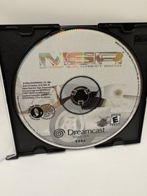 Metropolis Street Racer (Sega Dreamcast, 2001) DISC ONLY. Tested