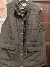 Marks & Spencer Classic stylish padded brown gilet size 16 New