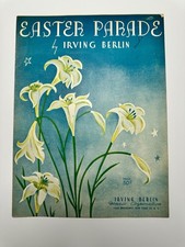 1933 Easter Parade Irving Berlin Vintage Sheet Music Art Deco Cover