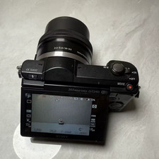 Sony Alpha a5000 Mirrorless Digital Camera with 16-50mm Lens Black Complete Kit