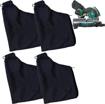4 PACK Black Dust Collection Bag for Miter Saw 255 Model, Adjustable Stand Dust 