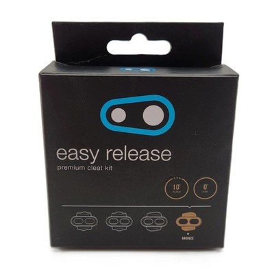 Crank Brothers Easy Release Pedal Cleats 0° Float 10° Release Angle