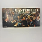 Masterpiece Art Auction Board Game Vintage 1970 Incomplete- Parker Brothers 👀