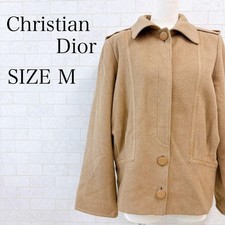 USED CHRISTIAN DIOR COAT, SIZE 9, CAMEL, VINTAGE. GOOD