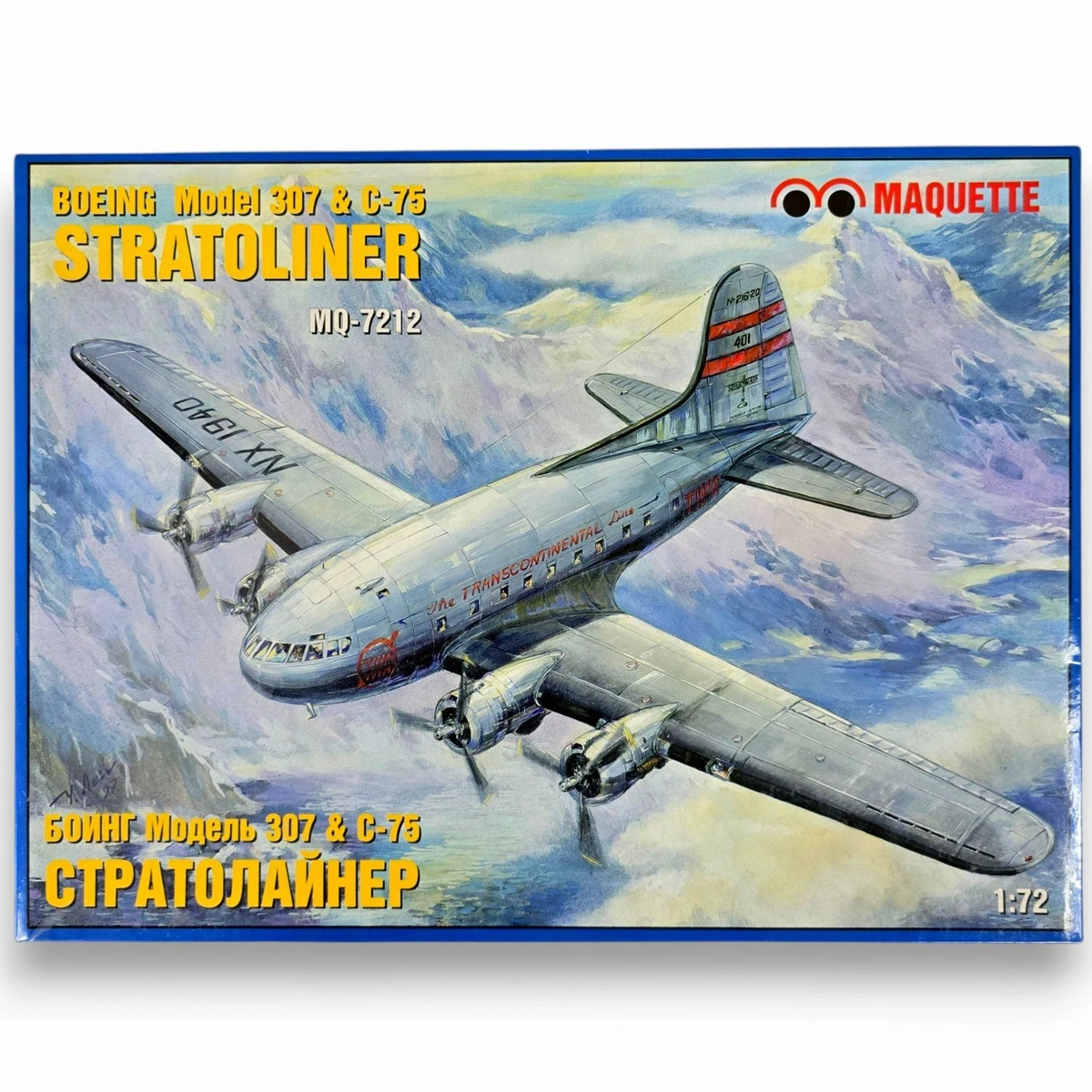 1/144 Boeing C-75 Stratoliner - 1/144 Flugzeuge Bausätze