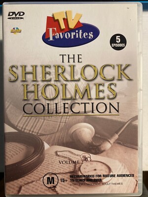 THE SHERLOCK HOLMES COLLECTION Volume Two DVD Ronald Howard 5 Episodes Vol.2