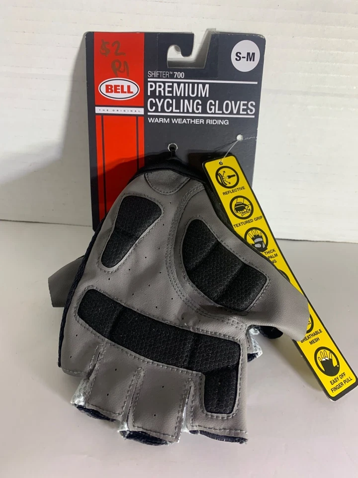 Guantes de ciclismo Bell Shifter 700 Premium S-M clima cálido montar Foto 2 de 4