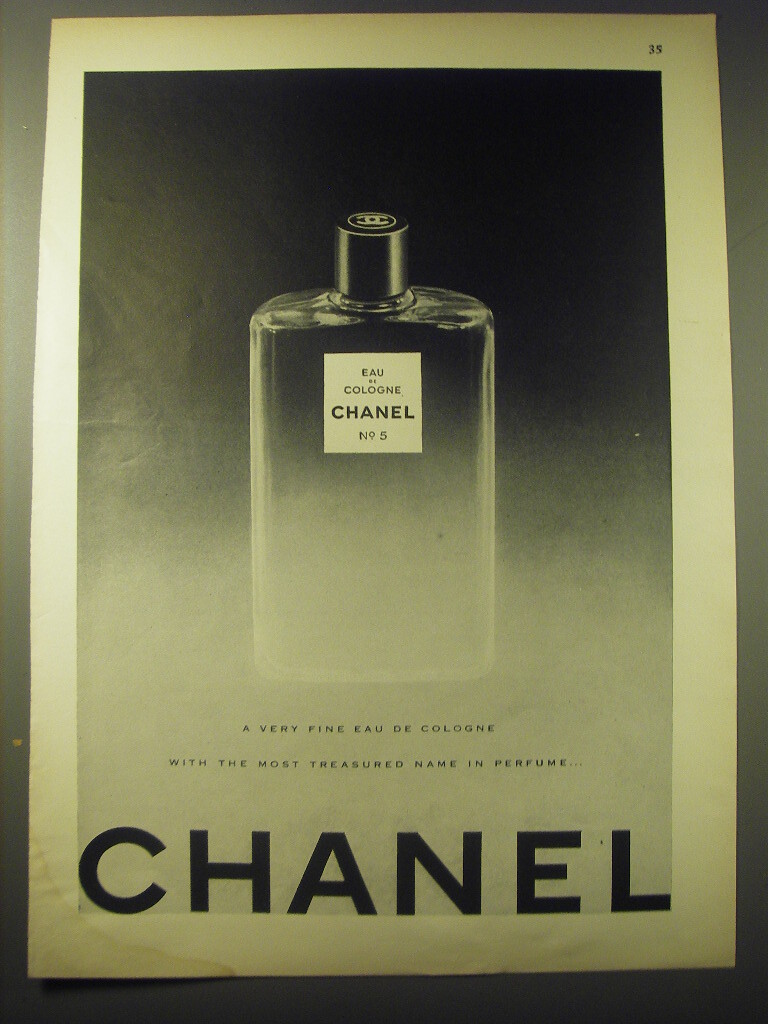 CHANEL Eau de Cologne No.5 ヴィンテージ広告1960年 s-l400.jpg