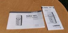 Garmin Geko 101 GPS MANUALE E GUIDA RAPIDA (ORIGINALE) SPEDIZIONE GRATUITA