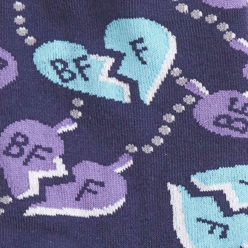 Sock It To Me Women's Crew Socks - Best Friends 4 Ever (UK 3-8) - Picture 2 of 2
