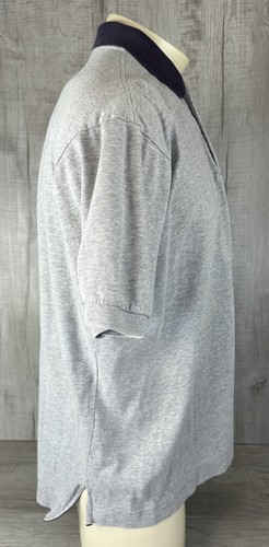 Vintage Nautica Challenge Polo Shirt Gray 2 Button Collared L28” X W46” Mens L - Picture 4 of 16