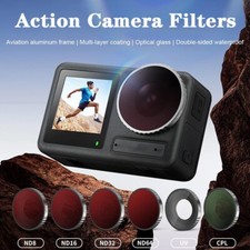 ND Filter Set for DJI Osmo Action 5 Pro Camera Len UV CPL ND8 ND16 ND32 ND64 USA