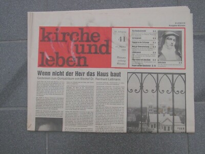  80er J. -Kirche+Leben 11.10.1981,Kirchenzeitung 36.Jg KW41  Münster Edith Stein