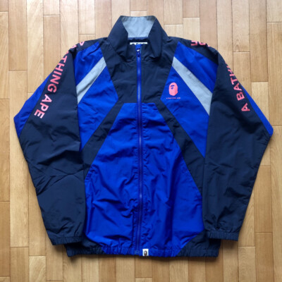 2017 look bape Color Block Track Jacket L A Bathing Ape og nigo Human made  verdy