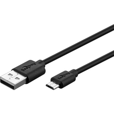 Micro-USB 2,5A Schnelllade-/Synchronisationskabel Datenkabel Smartphone 1,0m